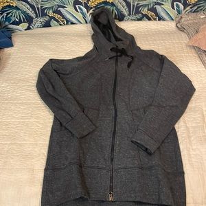Athleta strength hoodie large dark blue